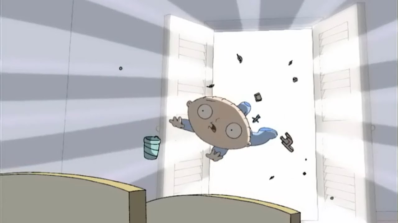 Stewie entra a la dimensión fantasma | Padre de Familia | Español Latino