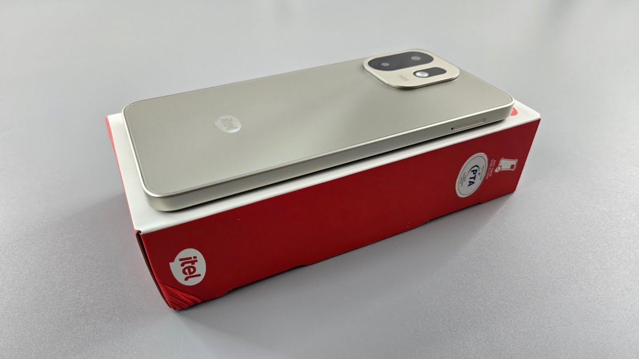 iTel A100C Unboxing & Camera Test | Retail Unit | Titanium Gold Colour 