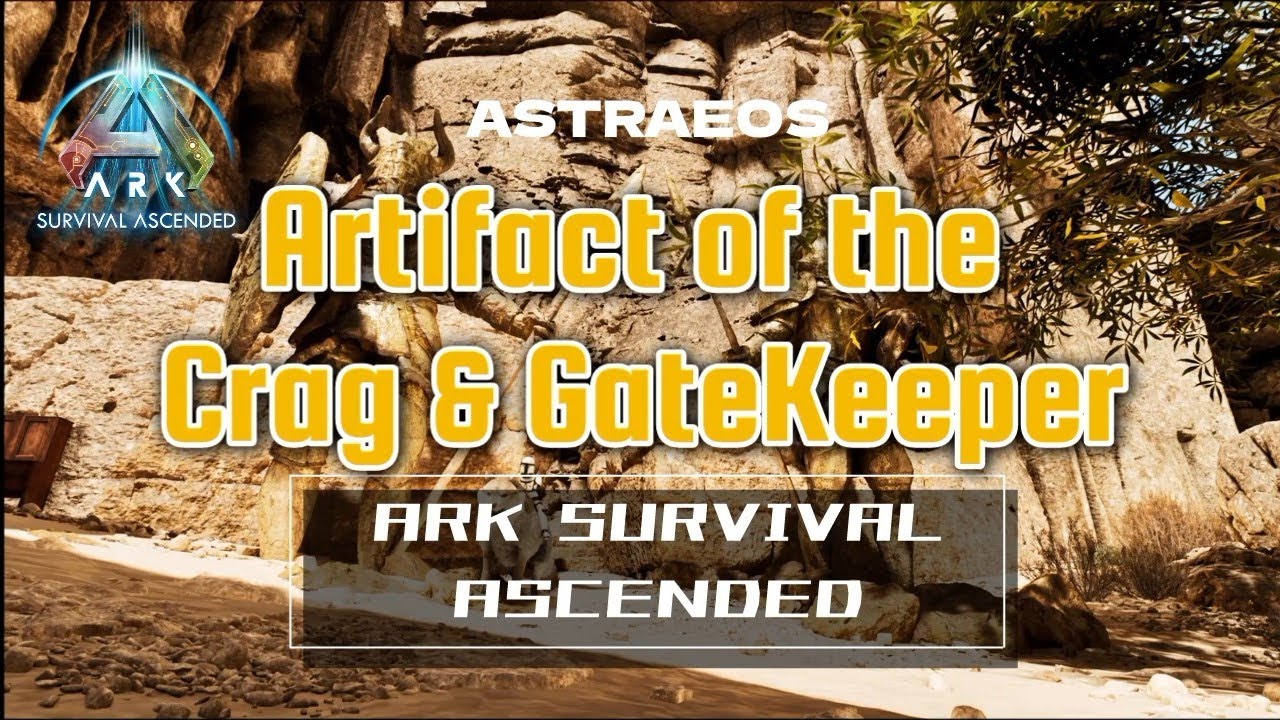 【ARK】ASA アストレオス編 #19「洞窟攻略 : 岩山&門番のアーティファクト」 Cave : Artifact of the Crag & GateKeeper / Astreos