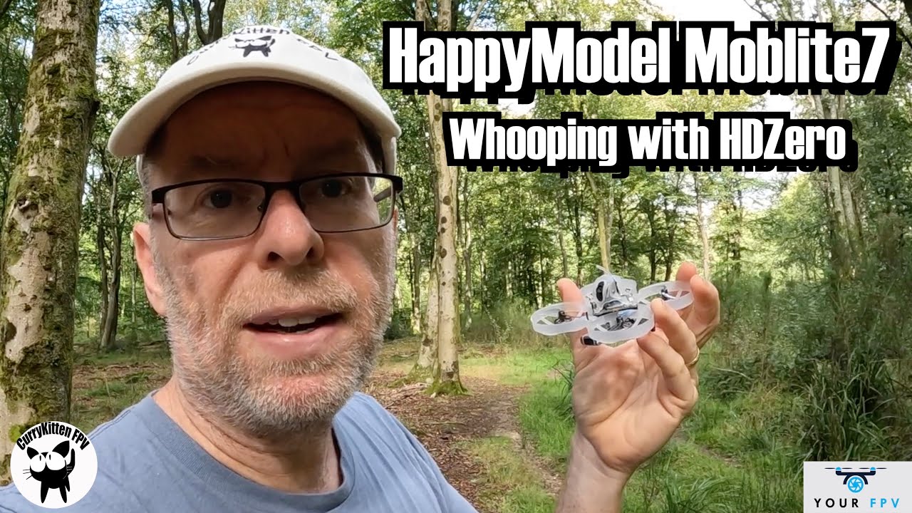 HappyModel Moblite7 HDZero - an HDZero whoop.  Supplied by YourFPV