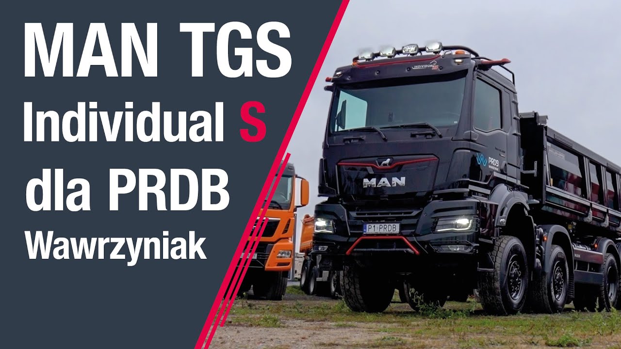 MAN #TGS Individual S trafił do firmy PRDB Wawrzyniak