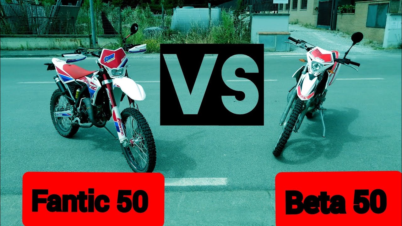 FANTIC 50 VS BETA 50