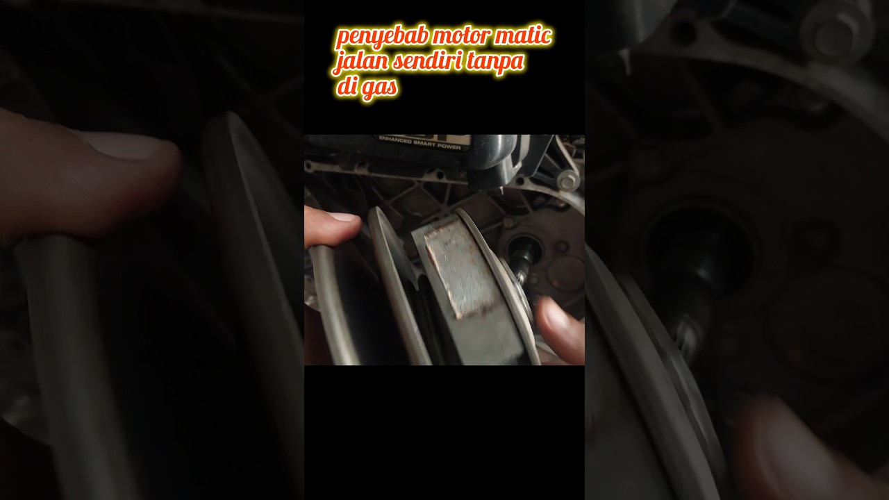 penyebab motor matic jalan sendiri tanpa di gas