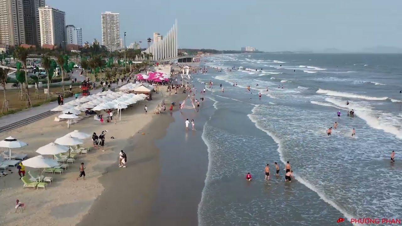 [Chill] Hơn 10 Phút Bay Trên Bầu Trời Vũng Tàu | Hoàng Hôn Bãi Sau & Sun Group Water Park