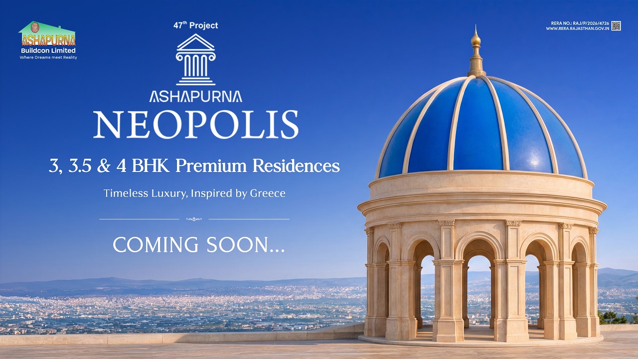 Premium Greek-Themed Residential Project | Calm, Space & Luxury Living