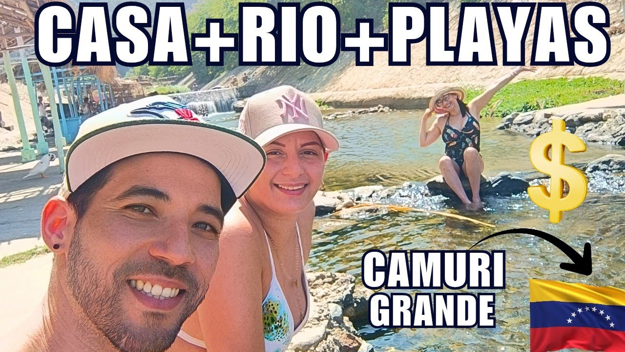 CASA VACACIONAL+ RIO+ PLAYA 🏖️ CAMURI GRANDE 2026, PRECIOS TODO EN 1  #venezuela #playa #laguaira 