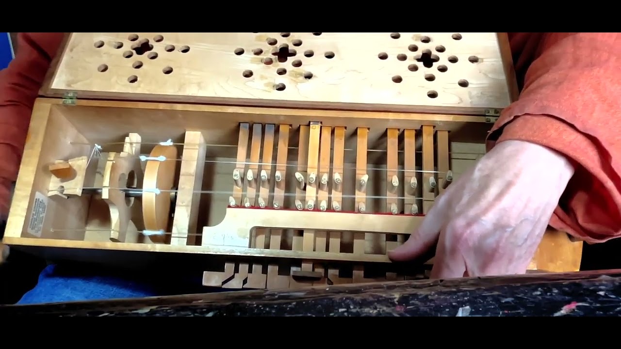 Medieval Sinfoyne [ Early form of Hurdy Gurdy]. Talk and demo