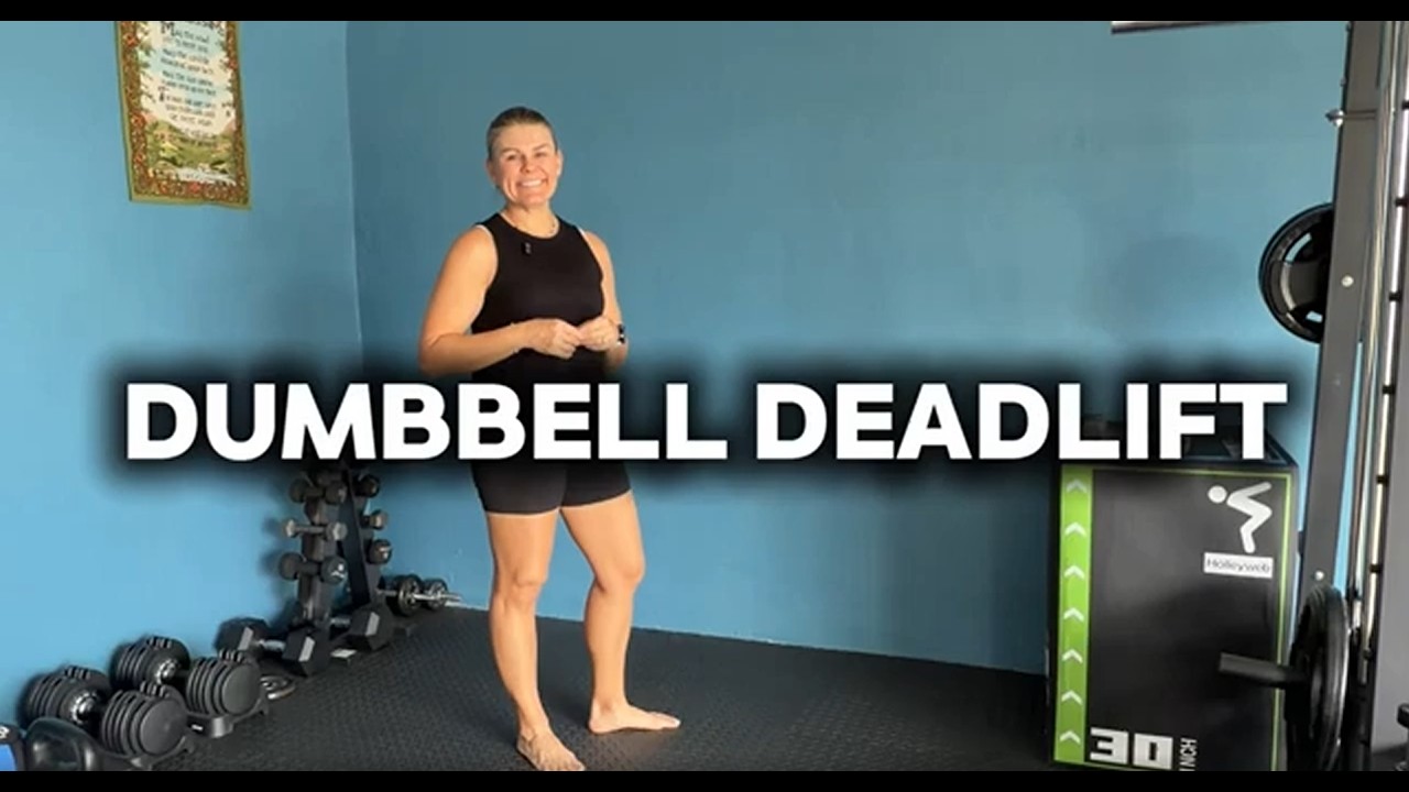 Dumbbell Deadlift