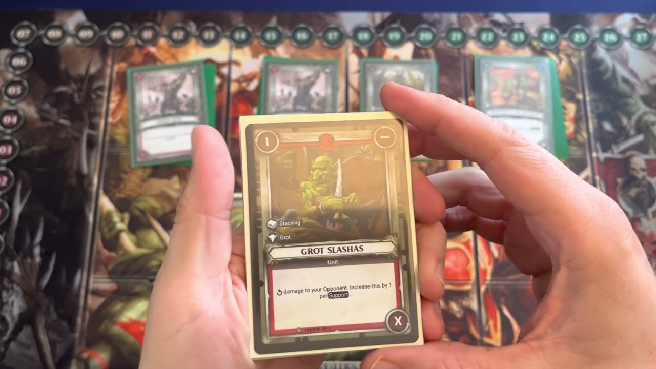 Destruction Deck “Review” - Warhammer Champions Campaign Deck #ageofsigmar #warhammerchampions