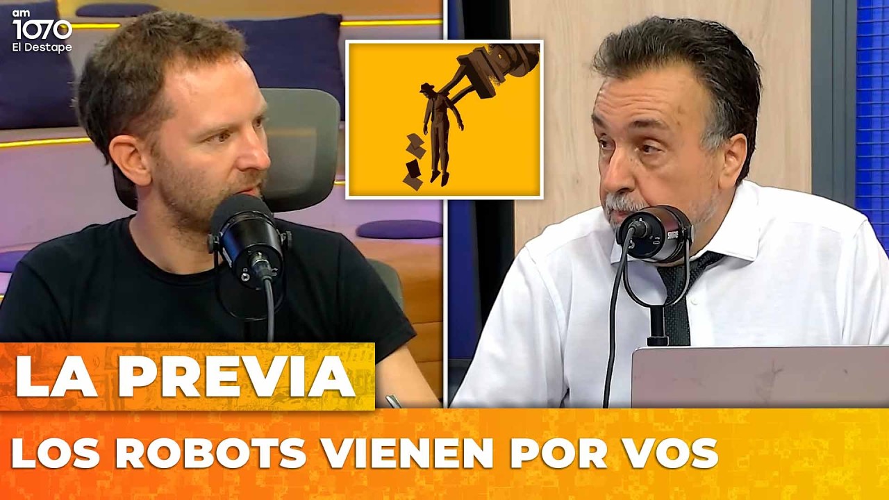 LOS ROBOTS VIENEN POR VOS | La Previa con Ari Lijalad y Roberto Navarro