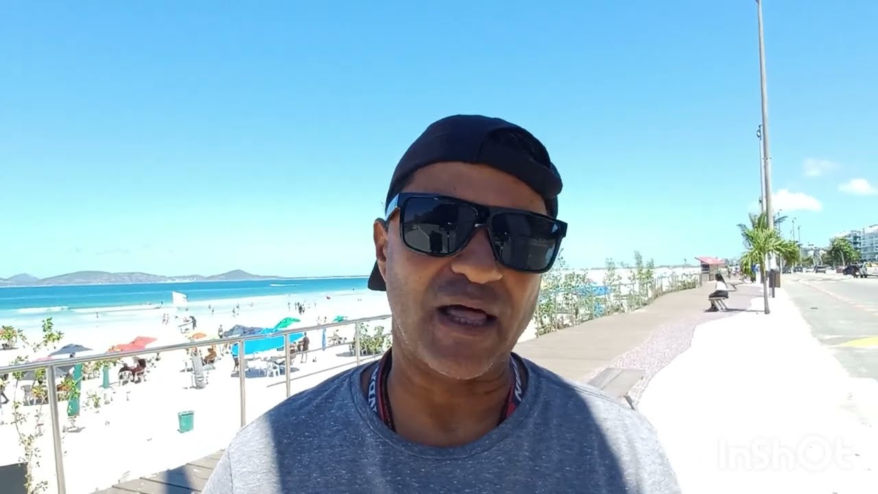 EM CABO FRIO RJ 02/04/25 PRAIA DO FORTE E BAIRRO BRAGA