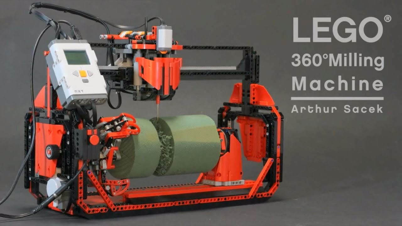 LEGO 360° Milling Machine