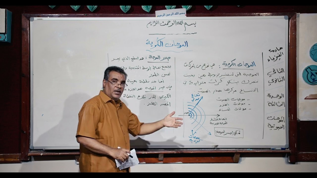 فيزياء | الموجات الكُرية | ثاني ثانوي - علمي