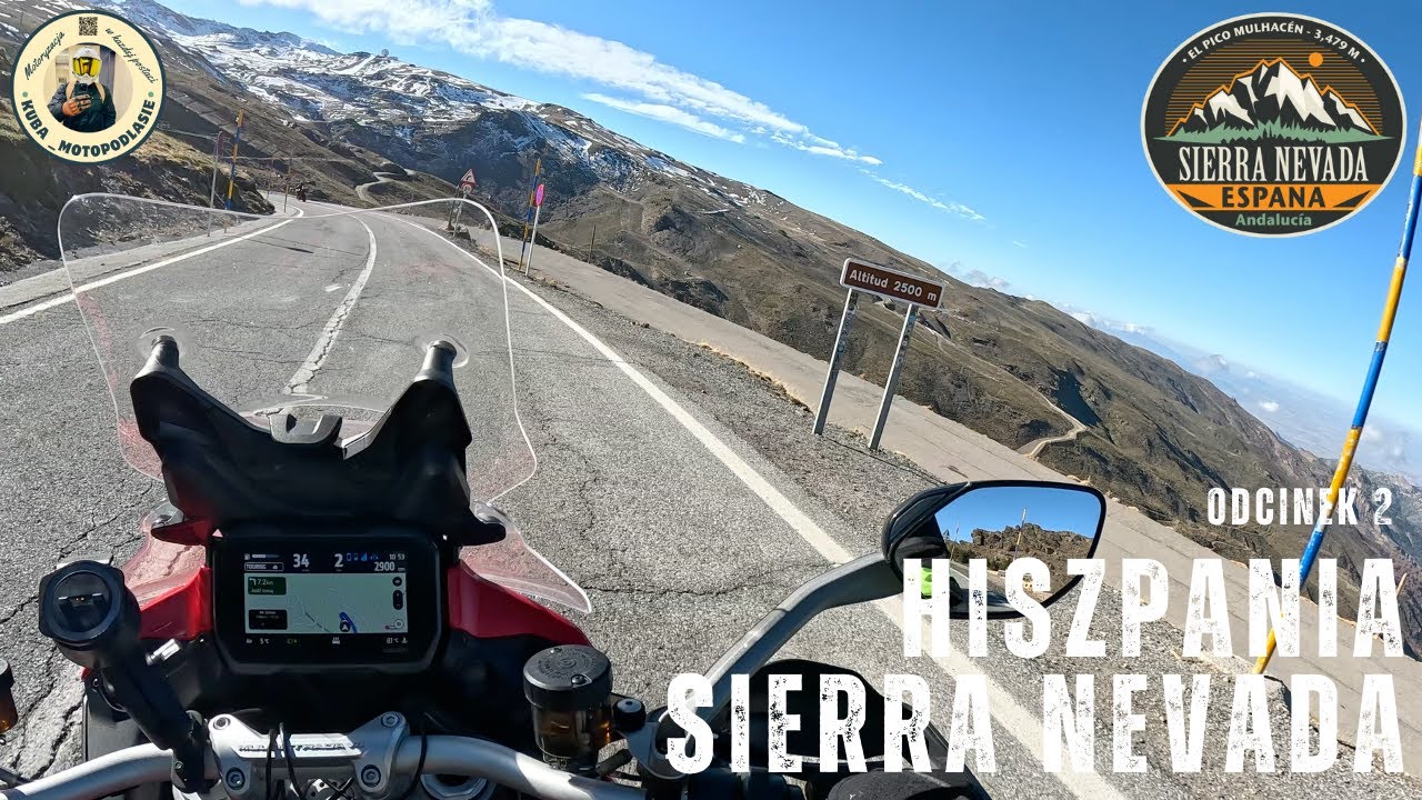 Wakacje z Ducati Multistrada V4S - Hiszpania Sierra Nevada - Czesc 2 [PL] [4L]