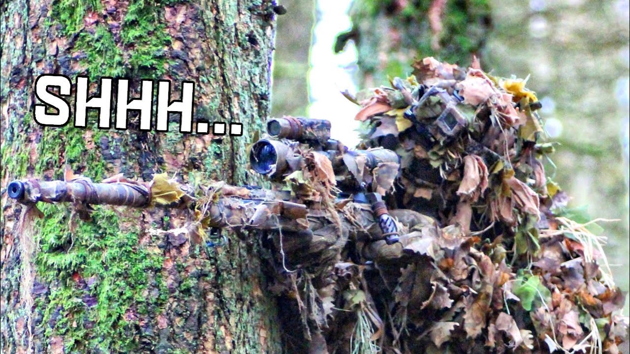 SNEAKY Ghillie AMBUSHES innocent Airsofters