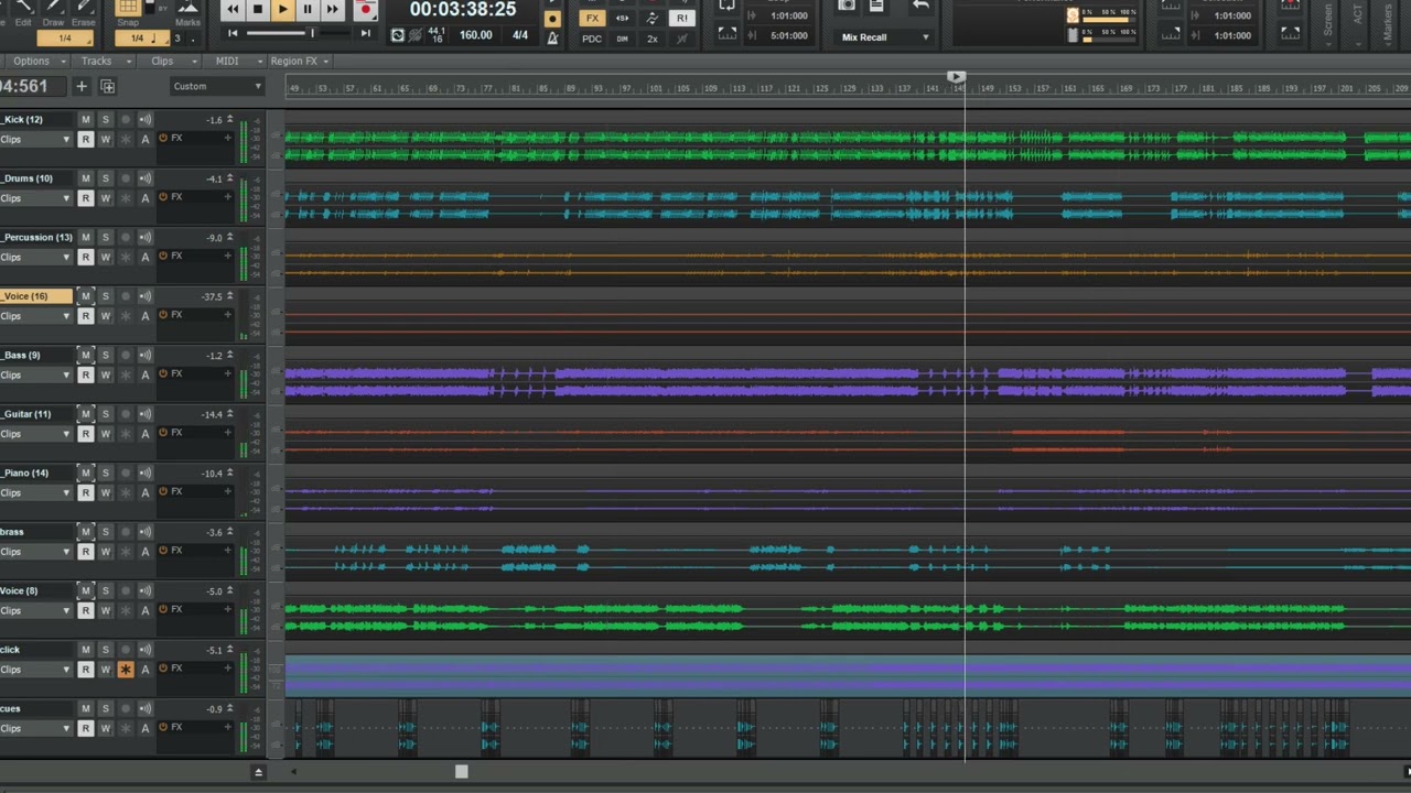 Gospel Medley - Vientos de Gloria | New Wine - multitrack ai