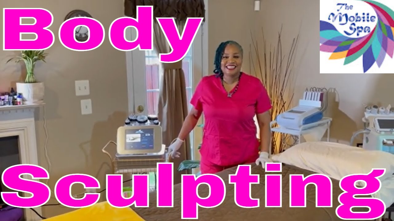 Experienced cavitation & cellulite operator shows us how to lose inches from  your stomach area pt 1