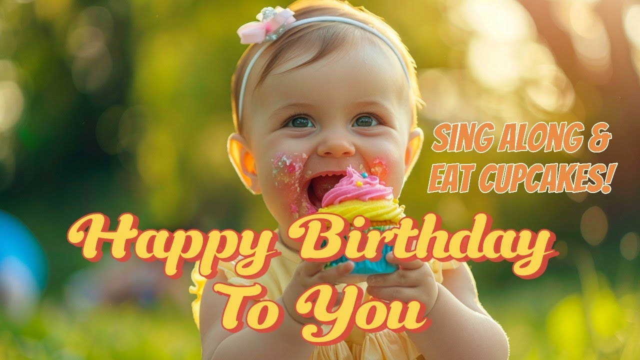Happy Birthday To You | Fun Singalong with Cupcake Celebration!#HappyBirthdayToYou#BirthdaySingalong