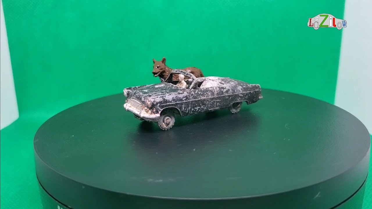 Matchbox Lesney Ford Zodiac convertible diecast restoration