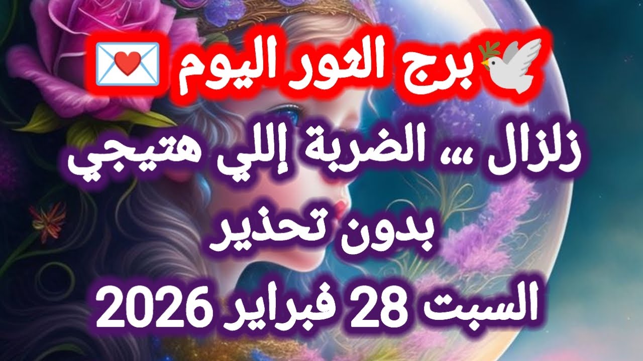 توقعات برج الثور اليوم 🕊️💌 زلزال ،، الضربة إللي هتيجي بدون تحذير 👉 السبت 27 فبراير 2026