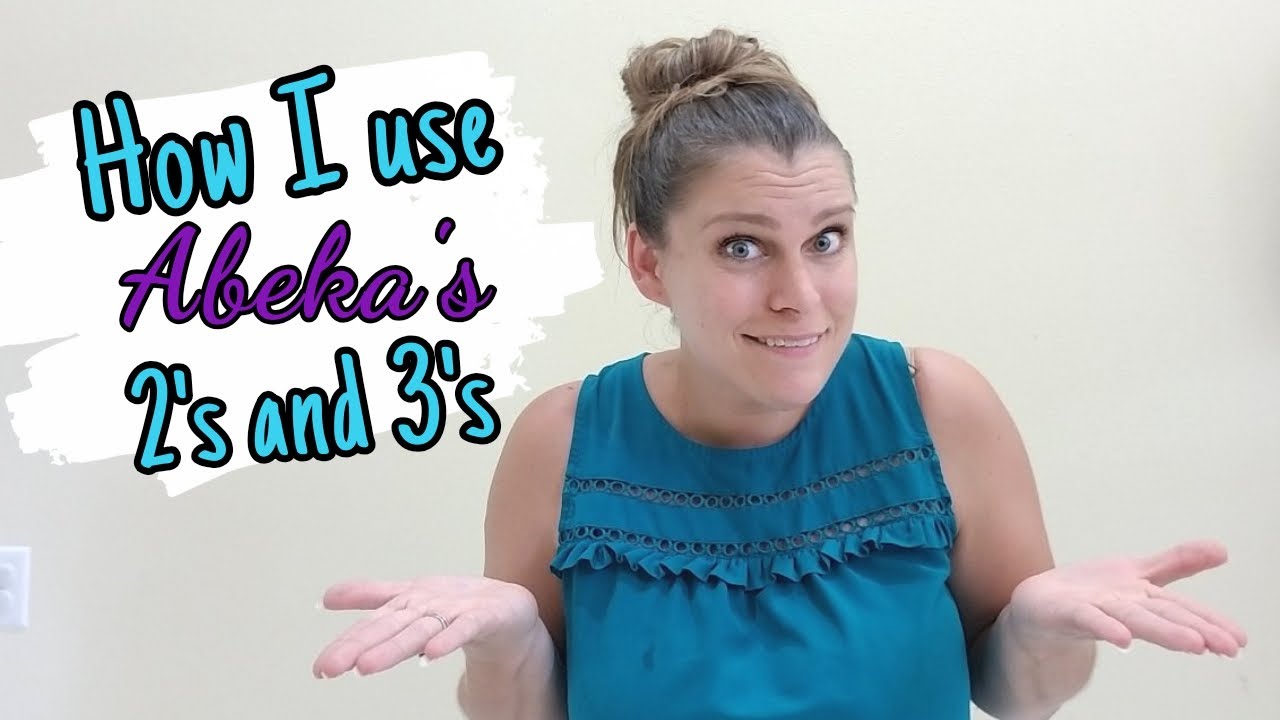 How I use Abeka's 2's and 3's Preschool curriculum with my 3 year old, 4 year old and 6 year old