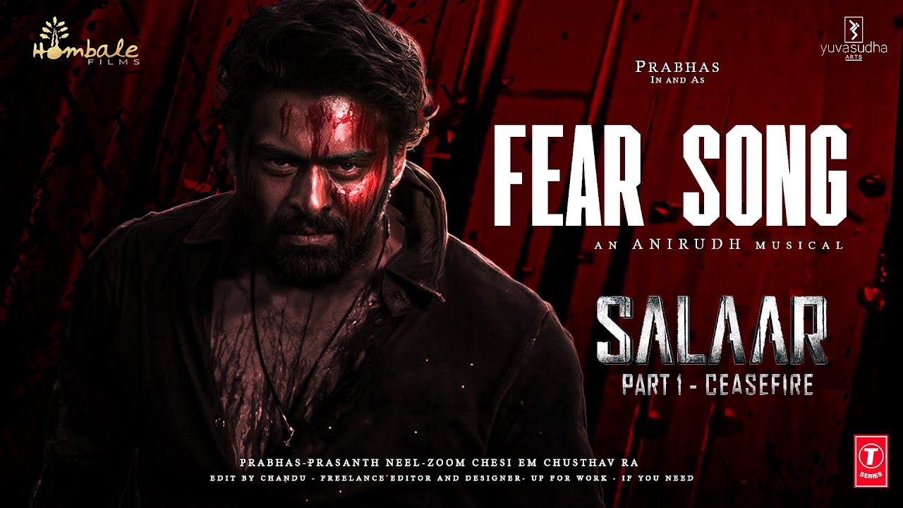 Fear Song X Salaar  (full song version)
