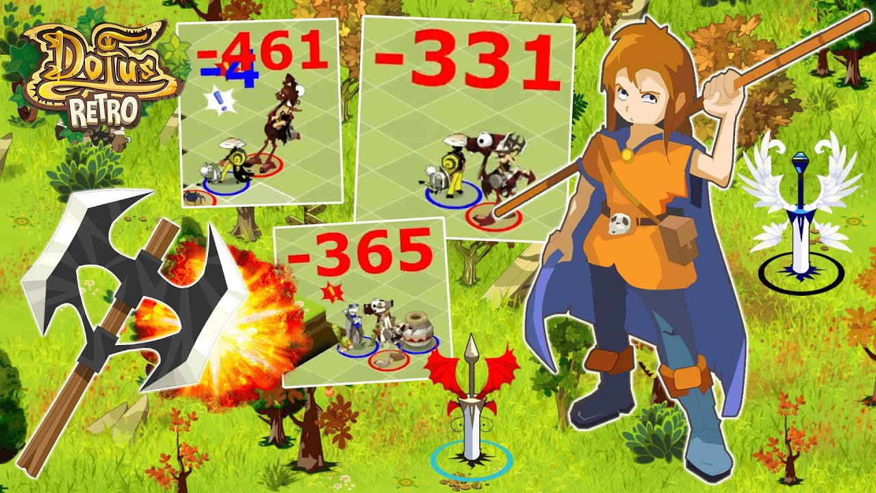 Du gros FECA full terre à la HACHE 🪓 PVP DOFUS RETRO