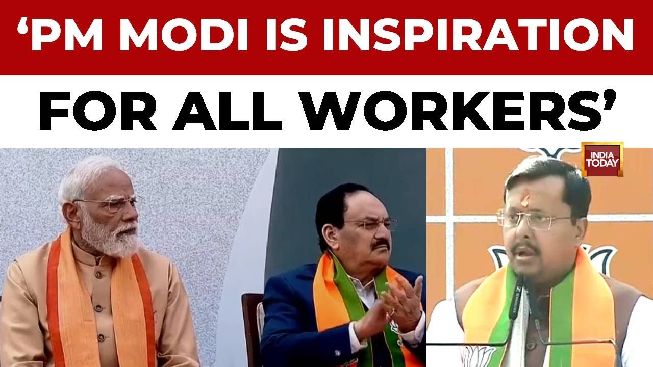 New BJP Chief Nitin Nabin Hails PM Modi's Leadership | 'PM Modi Is An Inspiration' | India Today
