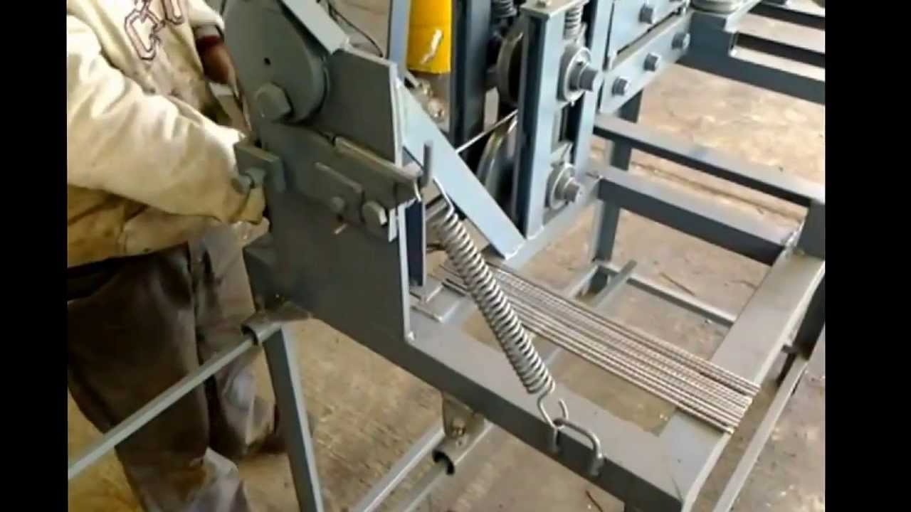 Maquina para estribos