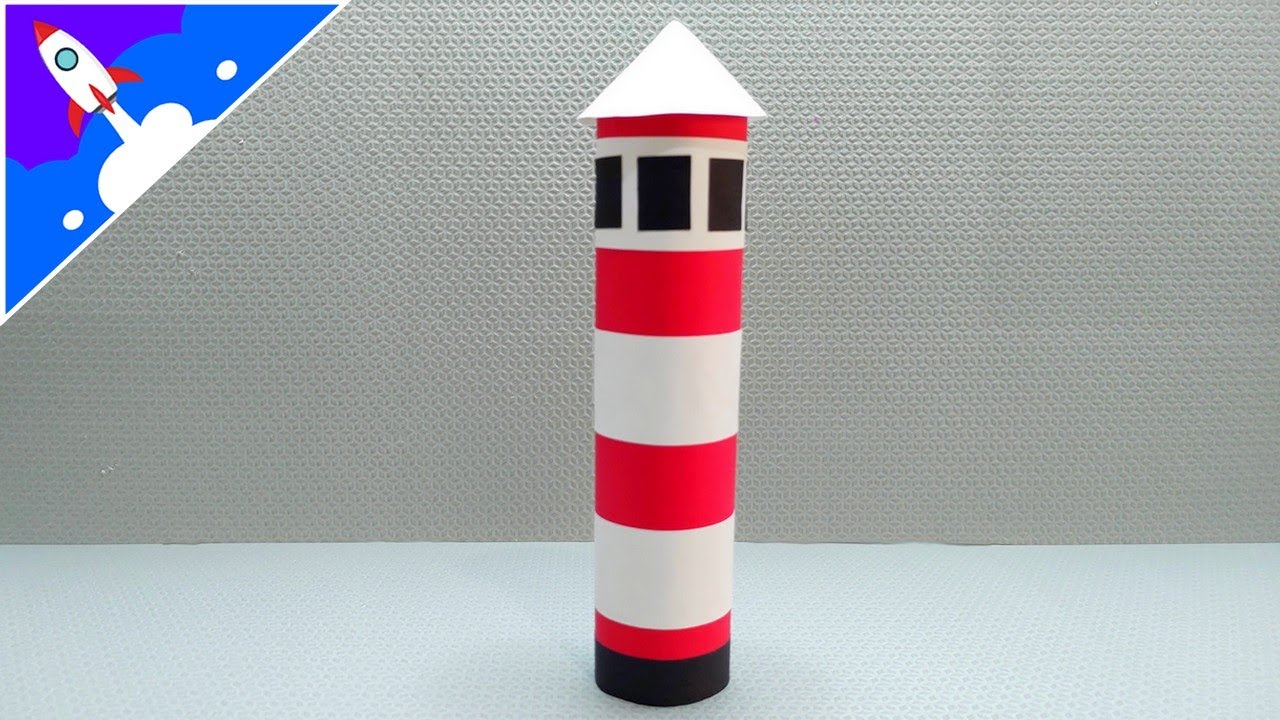 Como fazer um farol de papel