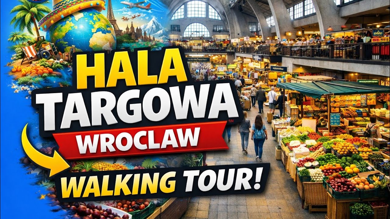 🇵🇱 Travel Markethall in Wroclaw @TravelwithHugoF