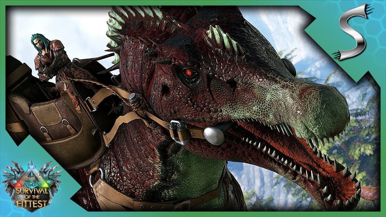WE ELIMINATED HIM AND STOLE HIS SPINO! - Ark: Survival of the Fittest [SOTF Solo Gameplay]