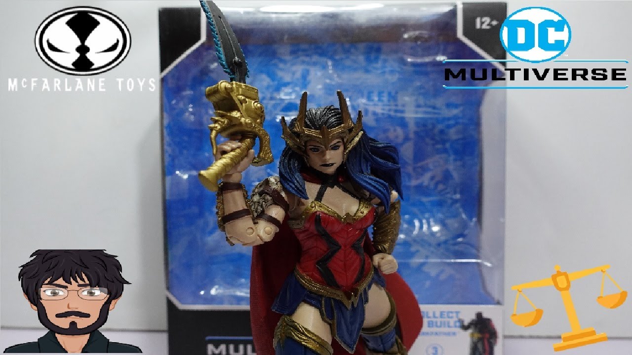 Review Wonder Woman Dark Nights: Death Metal Mcfarlane Toys DC Multiverse |ESPAÑOL| Q Monitos Review