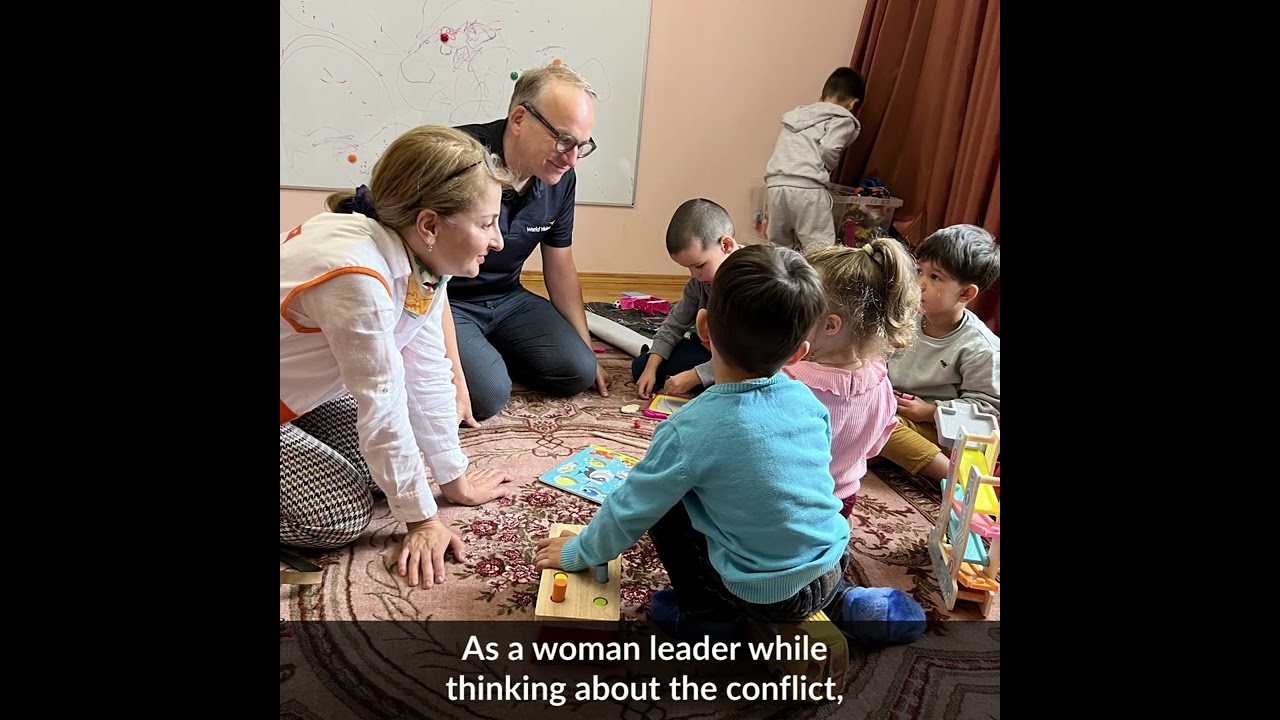 Women as role models responding to the Ukraine conflict | World Vision