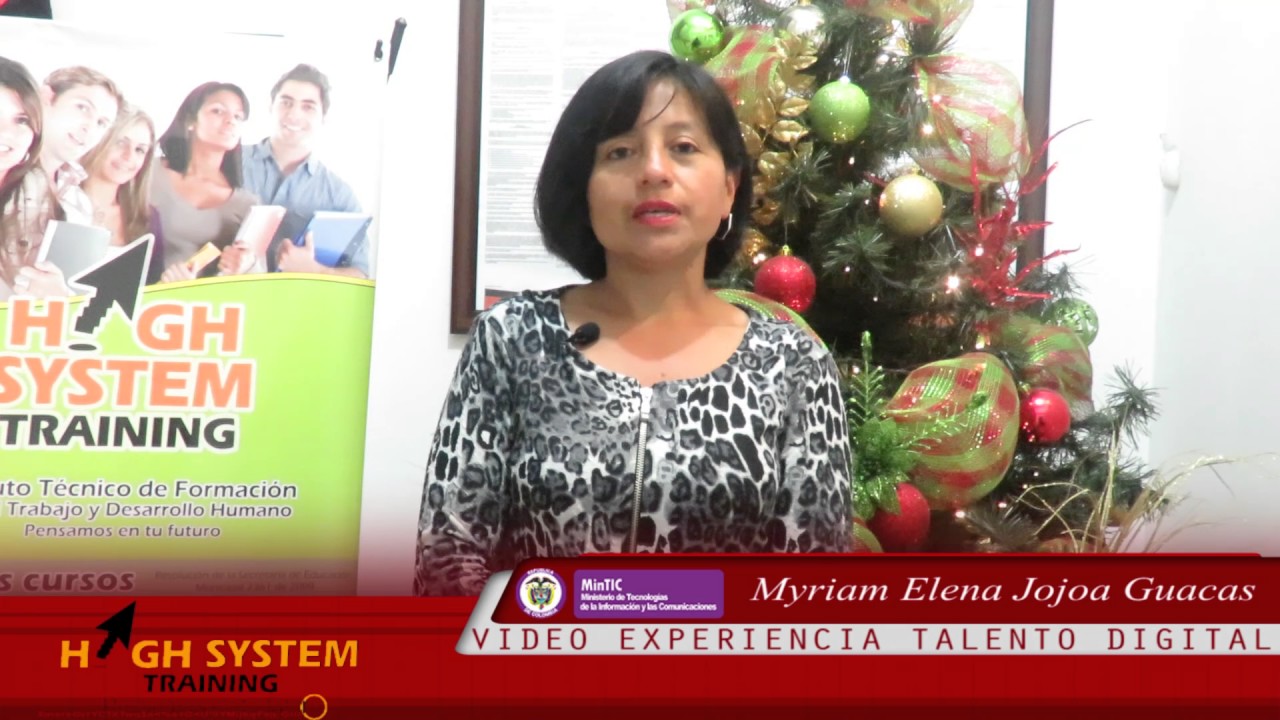 Myriam Elena Jojoa Guacas - Experiencia Talento Digital - High System Training