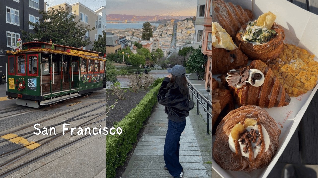 Slow Days in San Francisco | Croissants, Matcha & Quiet Moments