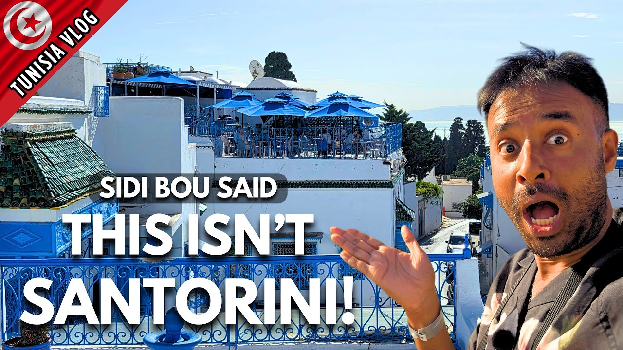Sidi Bou Said Tunisia Wow'd Me! 🇹🇳 | Is This The Most Beautiful Place in Tunisia?
