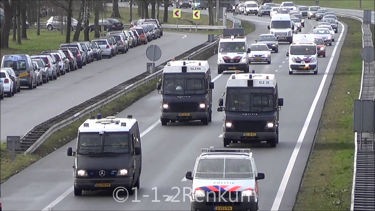Veel politie bij Vitesse-Nec in Arnhem