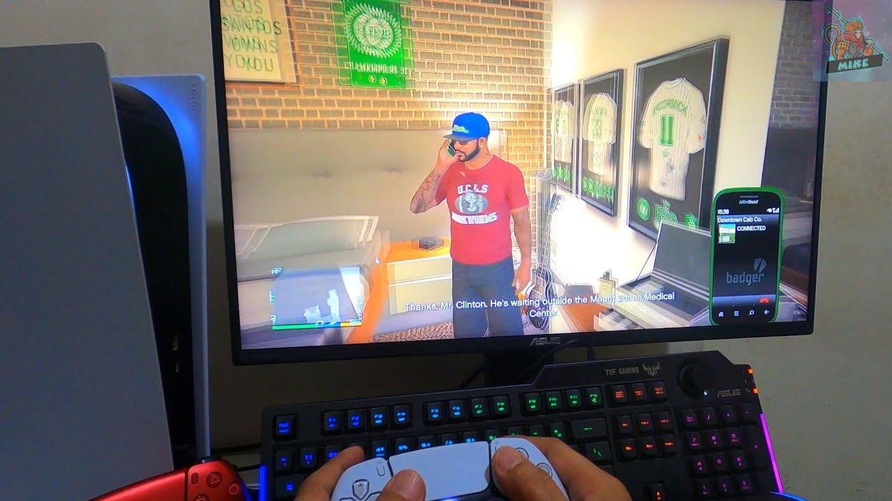 GTA5 POV Gameplay | PS5 | ASUS TUF VG259 Monitor