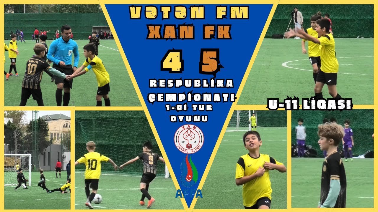 Vətən FM-Xan FK /4-5/ 1-ci tur oyunu (Azərbaycan çempionatı U-11 liqası)
