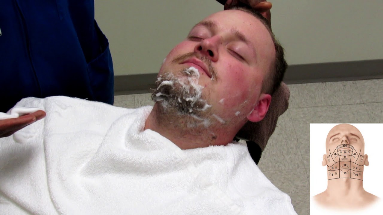 NC Barber Board Razor Shave Practical Exam Demo