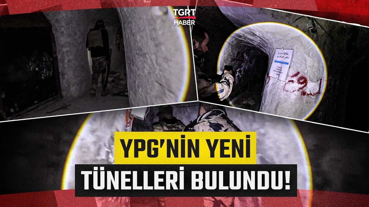 YPG'nin Evlerin İçinden Açtığı Tüneller Görüntülendi! Ayn İsa'da Yeraltı Haritası Deşifre Oldu