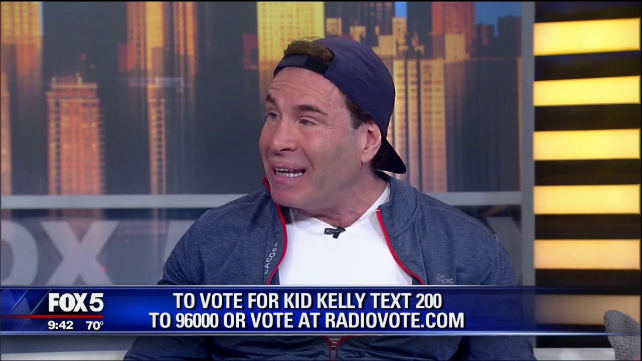 Future Radio Hall of Fame Member KID KELLY on Good Day New York VOTE FOR KID