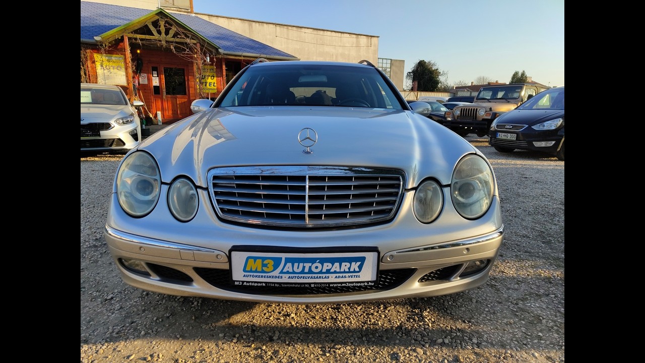 Mercedes-Benz E240T Automata Teszt - Bemutató - Eladó