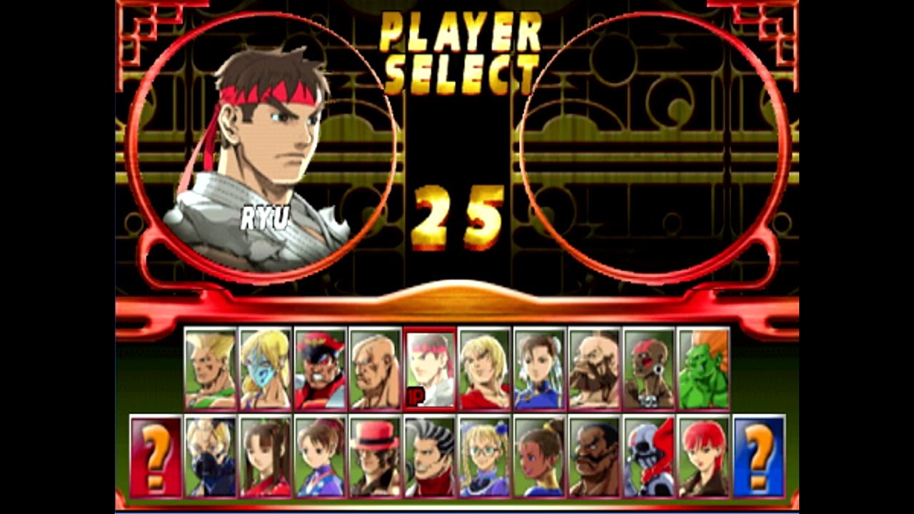 Street Fighter EX2 Plus Player Select(2021Beat)@Madara Marc Exclusive