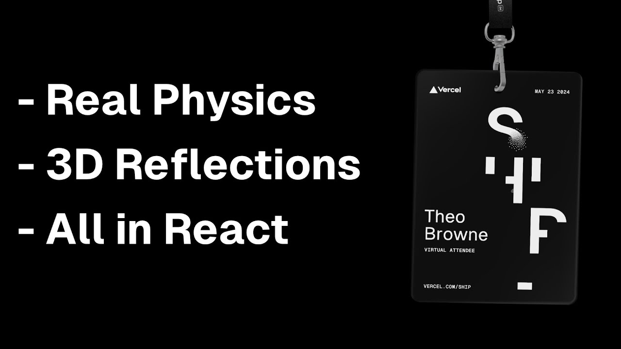 I can’t believe they built this in React