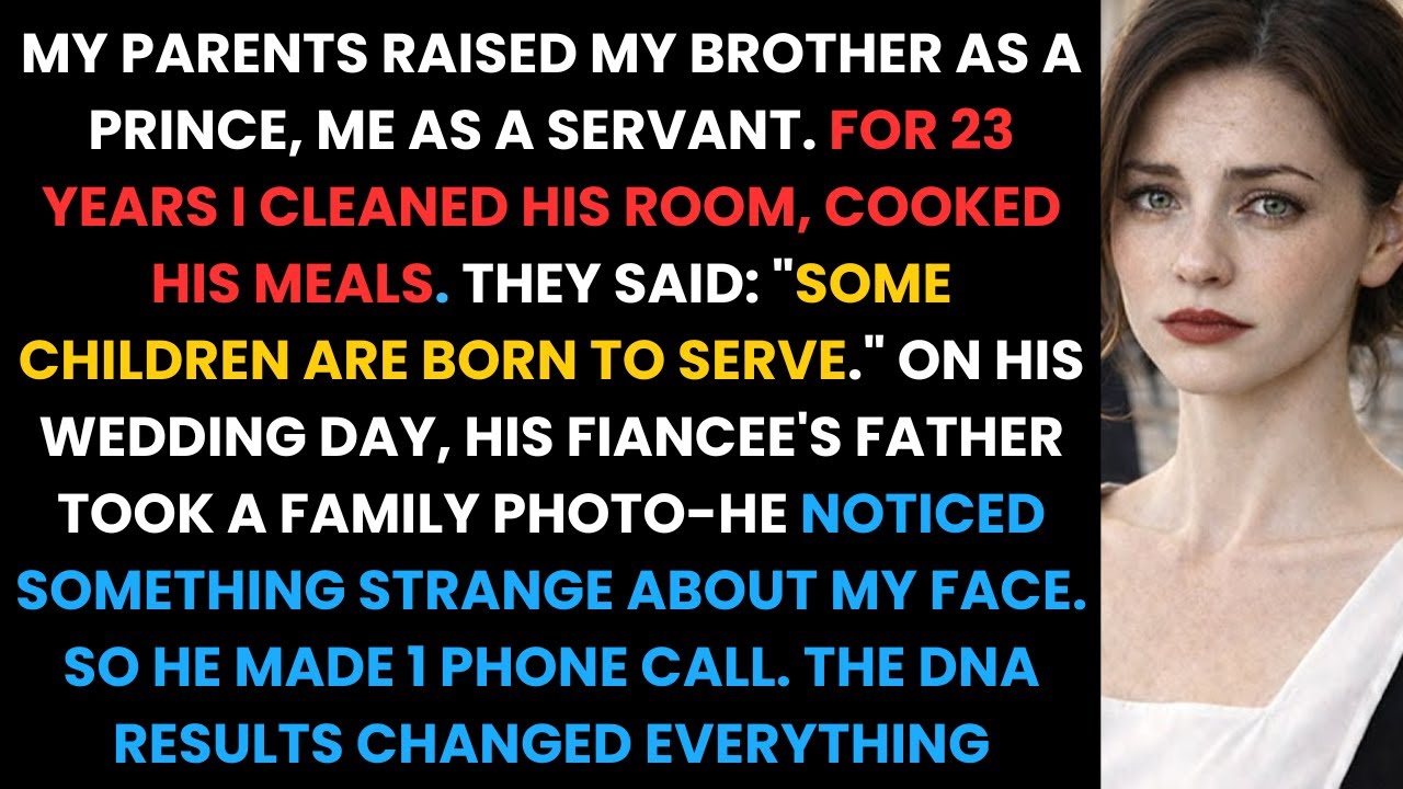 “My Parents Treated Me Like a Servant—Until the Bride’s Father Saw My Face”