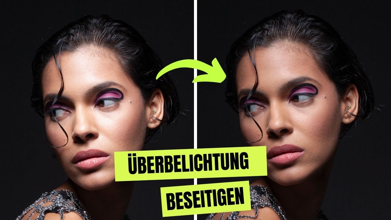 Überbelichtung beseitigen + PDF🔸Photoshop Tutorial ( German/Deutsch )