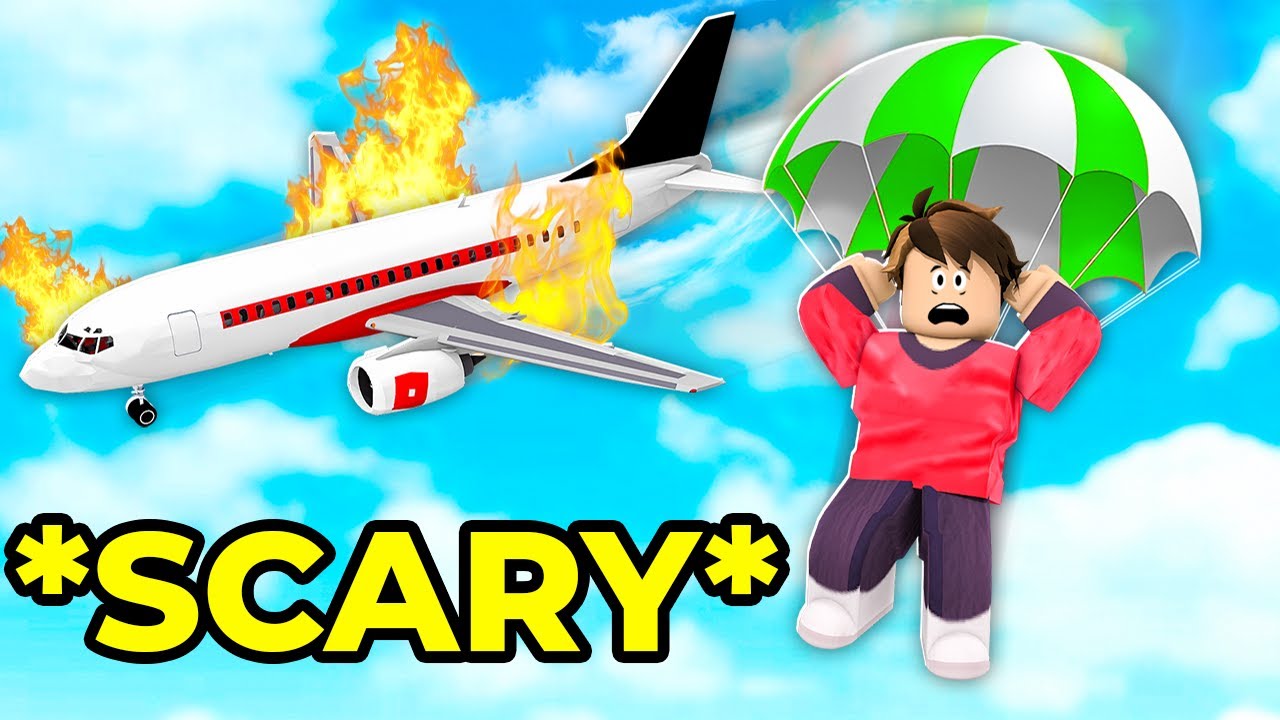 We Went On a PLANE in Roblox.. AND ALMOST DIED!