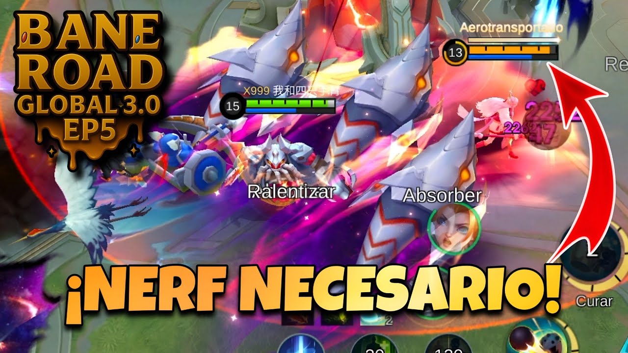 BANE ROAD GLOBAL 2.0 EP5 | EL PODER ERA DEMASIADO… NERF MÁS QUE JUSTIFICADO ⚔️ MLBB ESP